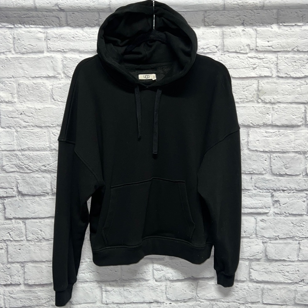 UGG Women's Kes Fleece Hoodie | size small | color black
